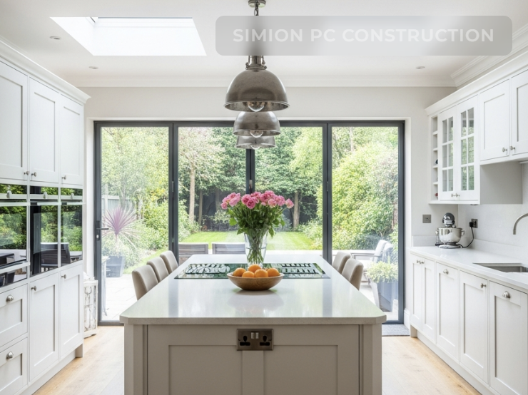 Rear kitchen extension, Borehamwood