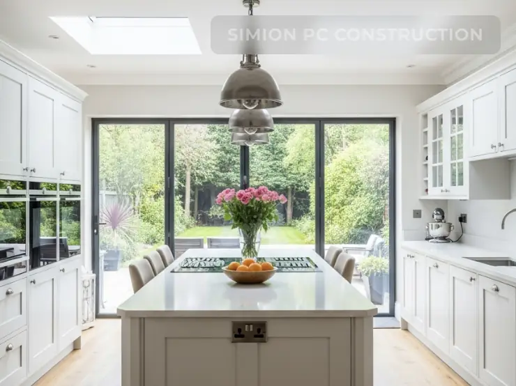 Rear kitchen extension, Borehamwood
